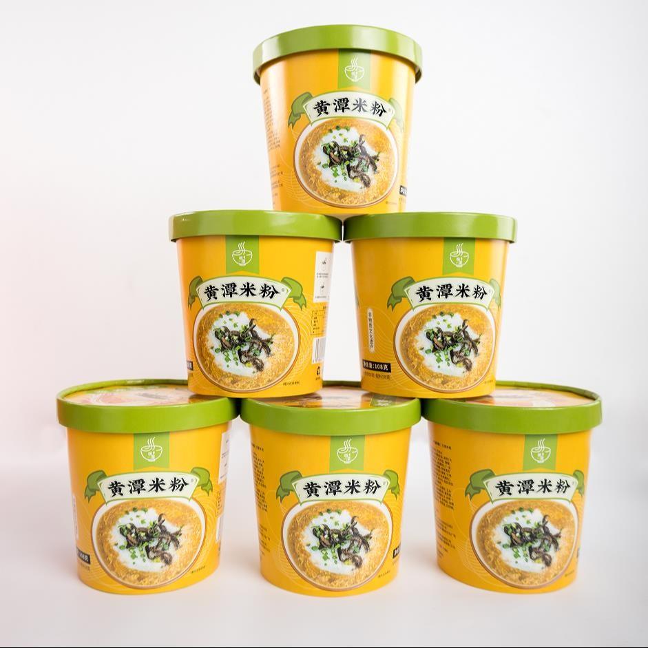 黄潭米粉速食桶装6桶手工制作土特产鸡蛋糊米粉鳝鱼臊子炒米包
