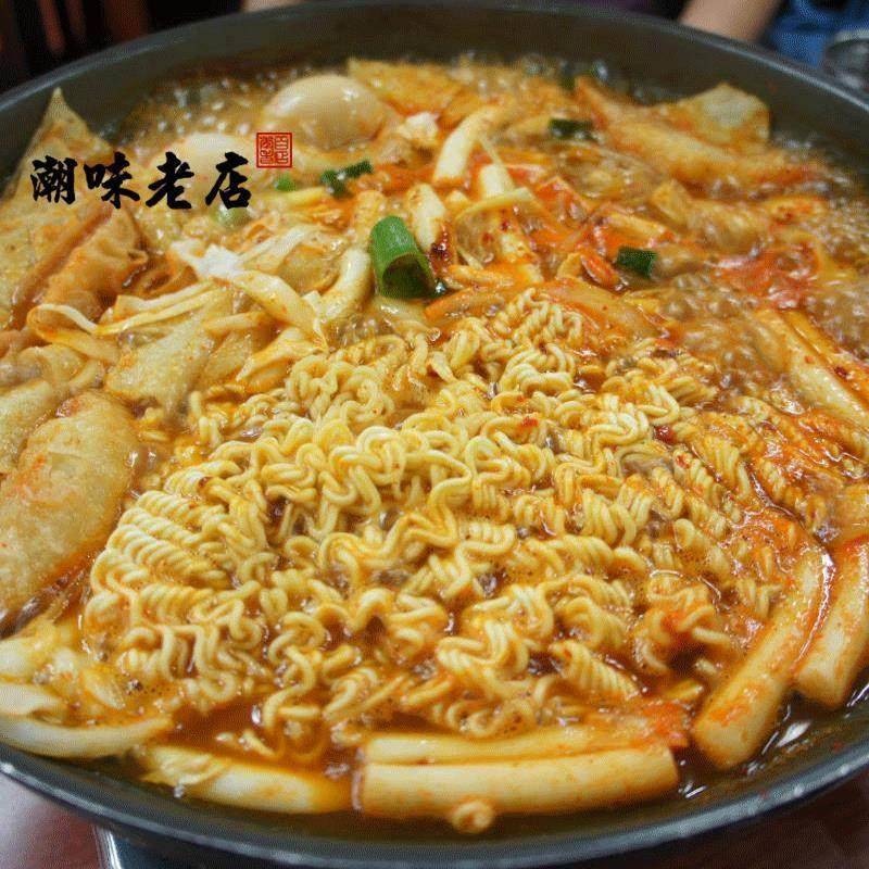 潮汕双料小吃零食怀旧8090幸运方便面蟹皇面蟹黄面整箱干脆即食面