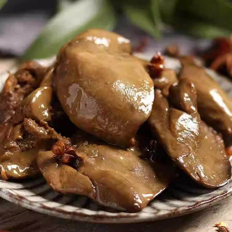 报春辉酱汁鸭肝卤味熟食休
