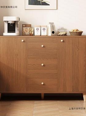 斗柜收纳柜靠墙边柜子客厅摆放储物柜北欧餐边柜卧室橱衣柜置物柜