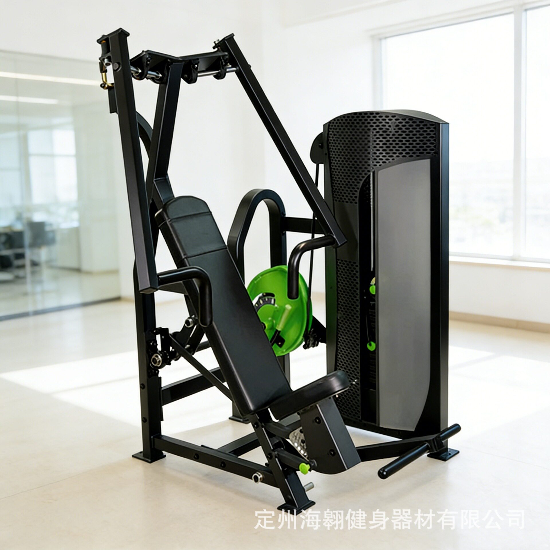 厂家直销健身房商用胸部推举训练器可变阻力坐式推胸训练器材