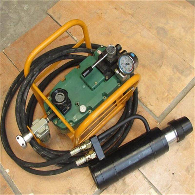 15.24mm气动锚索张拉机具便携式钢绞线张紧机预应力锚索张拉机