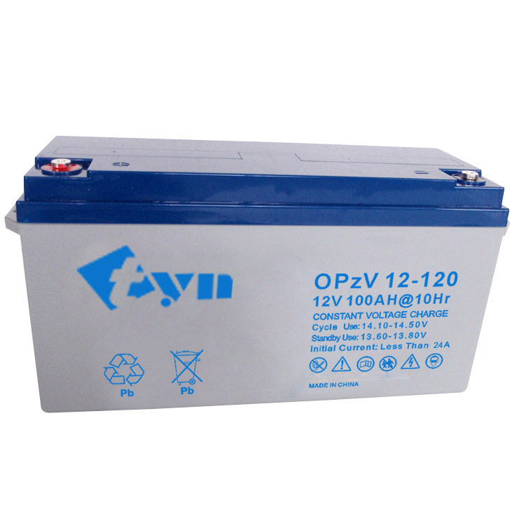太阳能蓄电池家用12v120AH大容量胶体路灯备用电源专用电瓶
