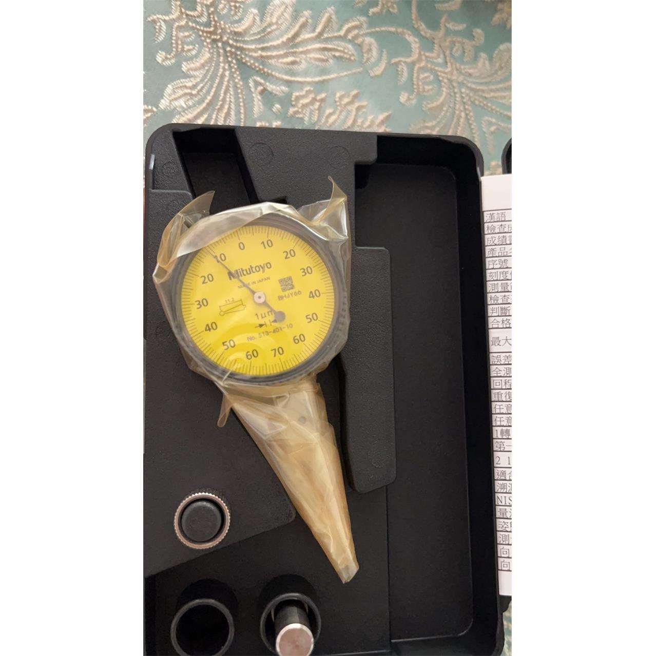 三丰杆杠百分表513-404-10E