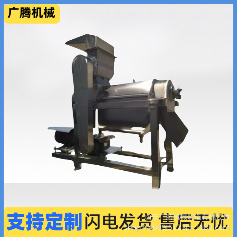 大型果蔬去皮去籽榨汁设备