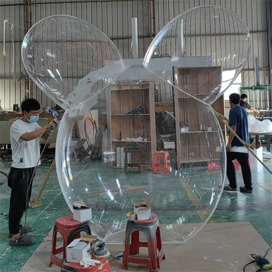 按需定制大型亚克力发光球