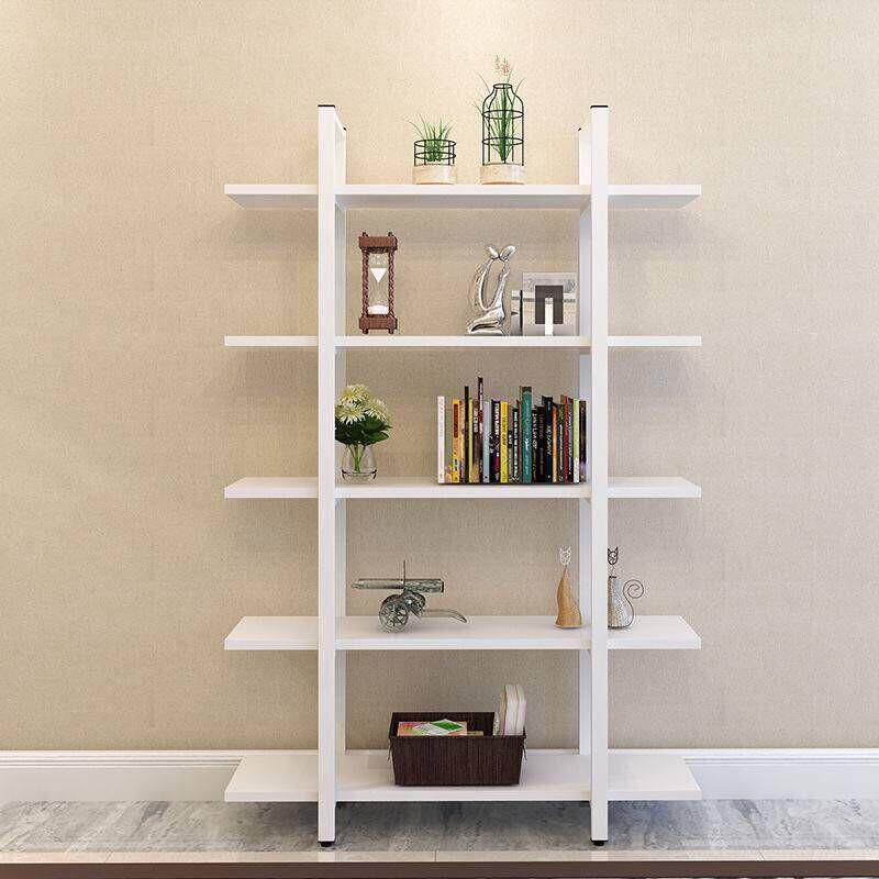 创意铁艺书架置物架隔断客厅陈列柜储物架展示架落地墙壁花架卧室