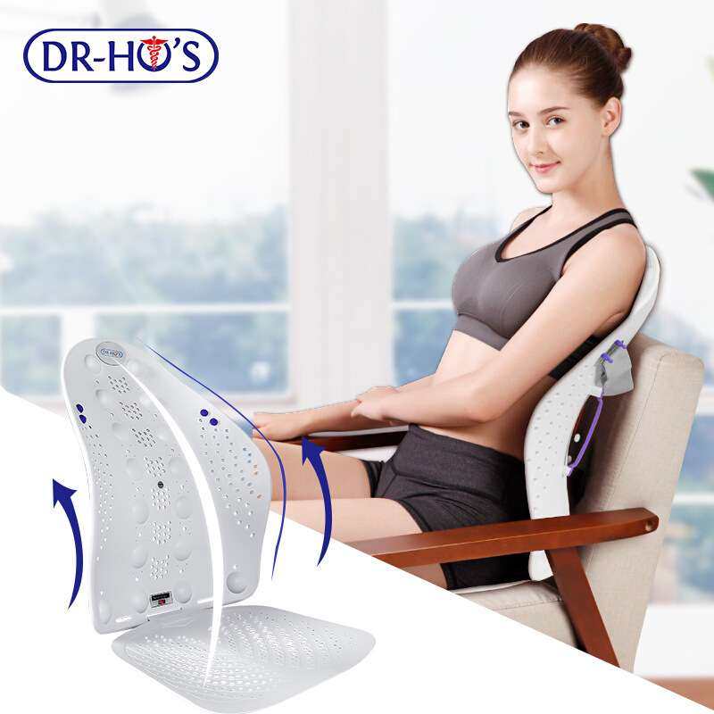 何浩明腰靠汽车靠背按摩垫腰垫护腰背部按摩靠垫套装现货