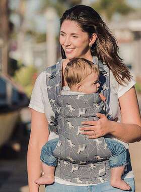 婴儿背带高档多功能新生婴儿儿背巾babycarrier精美彩盒