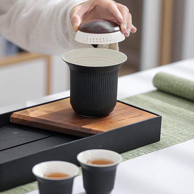 便携式旅行茶具套装户外露营旅游泡茶喝茶装备随行快客茶水分离