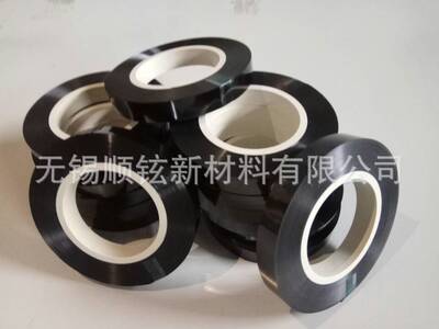 HY黑色哑光聚酰亚胺薄膜 黑色胶带 黑色标签 黑色覆盖膜0.075mm厚