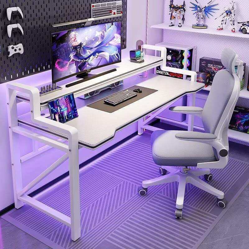 电脑桌台式家用卧室长方形办公桌电竞桌子工作台学生书桌简易桌子