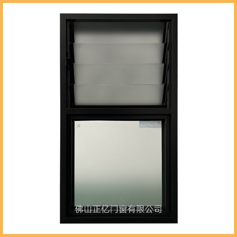 澳洲As2047百叶窗出口铝合金手摇百叶窗玻璃百叶窗带纱网百叶窗