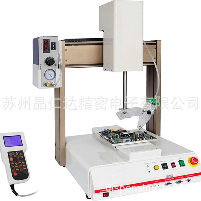R系列四轴桌上型涂胶机、四轴旋转点胶机、五轴点胶机、自动点胶