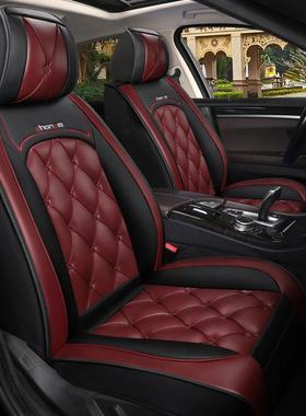 汽车坐垫四季通用全包围专用座套新款皮座椅套冬季网红车