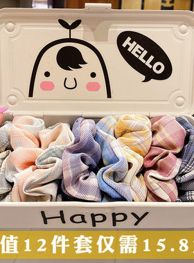 jk肥肠猪大肠发圈ins韩系夏季头绳2026年新款网红发绳皮筋女扎头