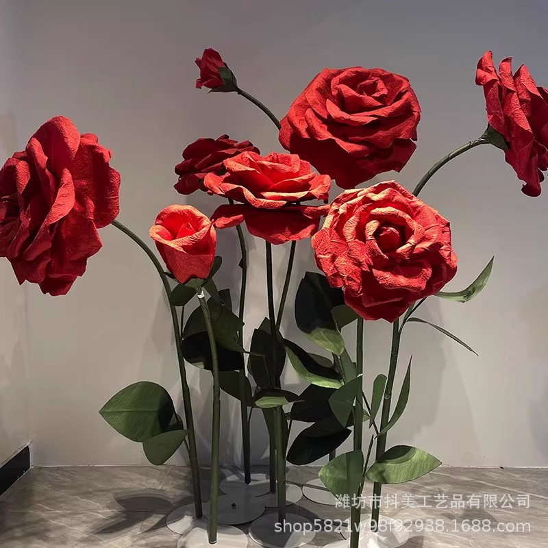 巨型玫瑰仿真花520情人节婚庆