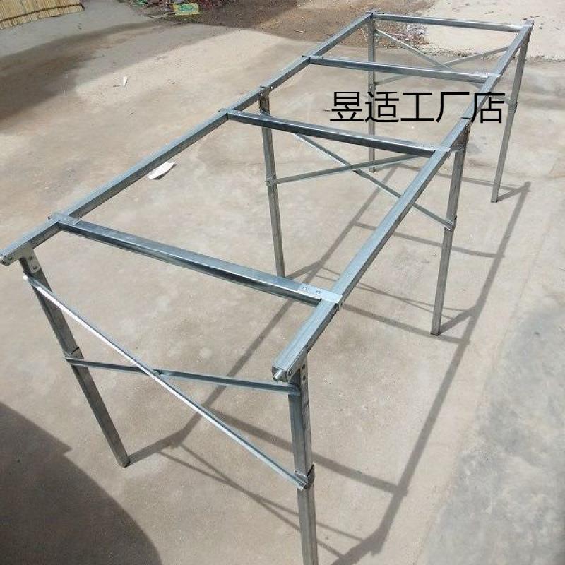 地摊货架折叠型摆摊折叠桌夜市摆摊架用的架子摊位架加厚