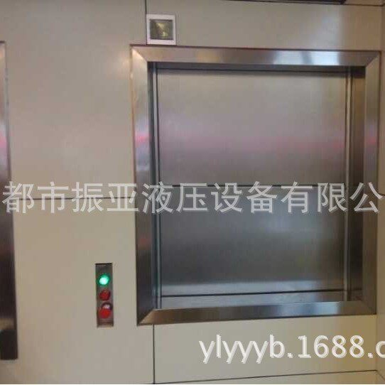 酒店全电动传菜机轻型简易家用升降平台不锈钢轿厢循环式餐梯