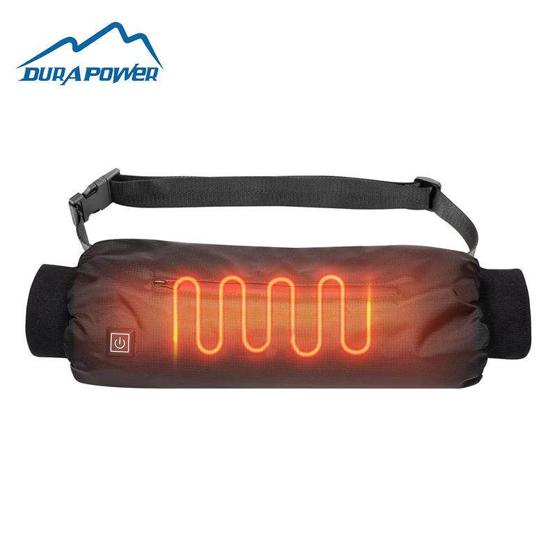 新款充电加热暖手袋秋冬季户外露营装备保暖防风发热室外手套护膝