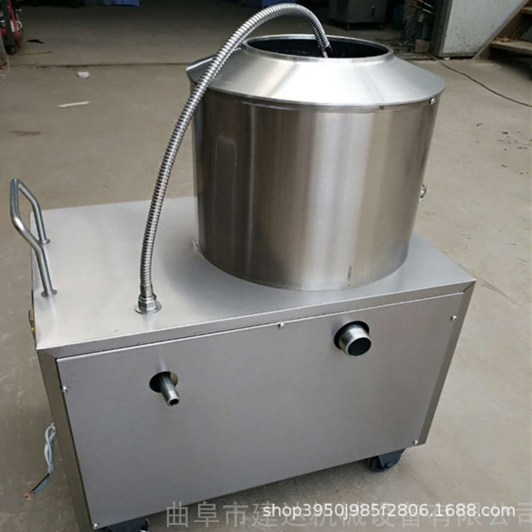 土豆削皮机土豆去皮机土豆剥皮机建达小型去皮机图片