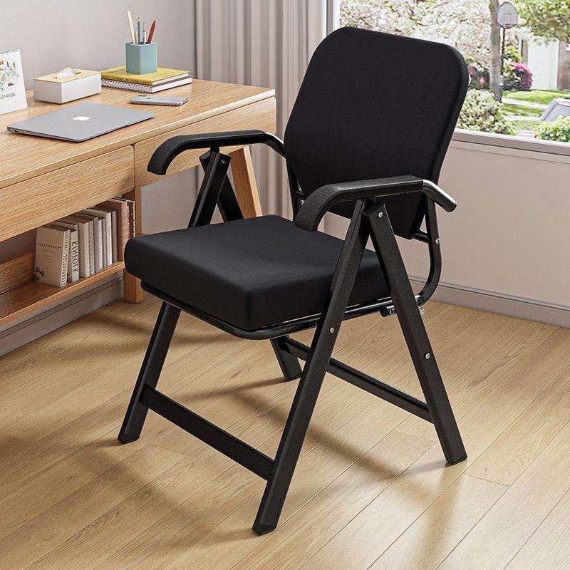 办公室座椅可折叠椅子便携家用靠背椅员工会议培训椅免安装电脑椅