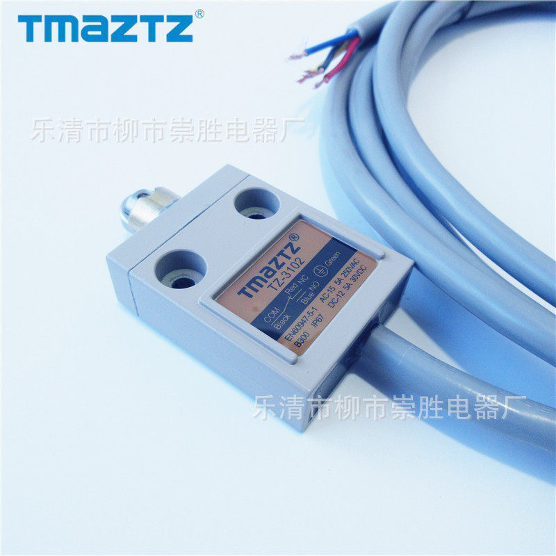 TMAZTZ滚轮柱塞行程开关TZ-3102限位开关自复位银触点