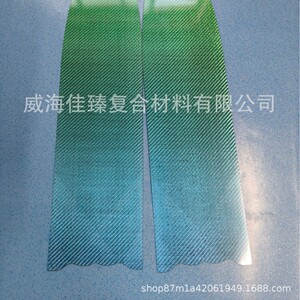 190克超轻碳纤维脚蹼 百万次疲劳测试碳纤脚蹼 彩银碳纤维脚蹼