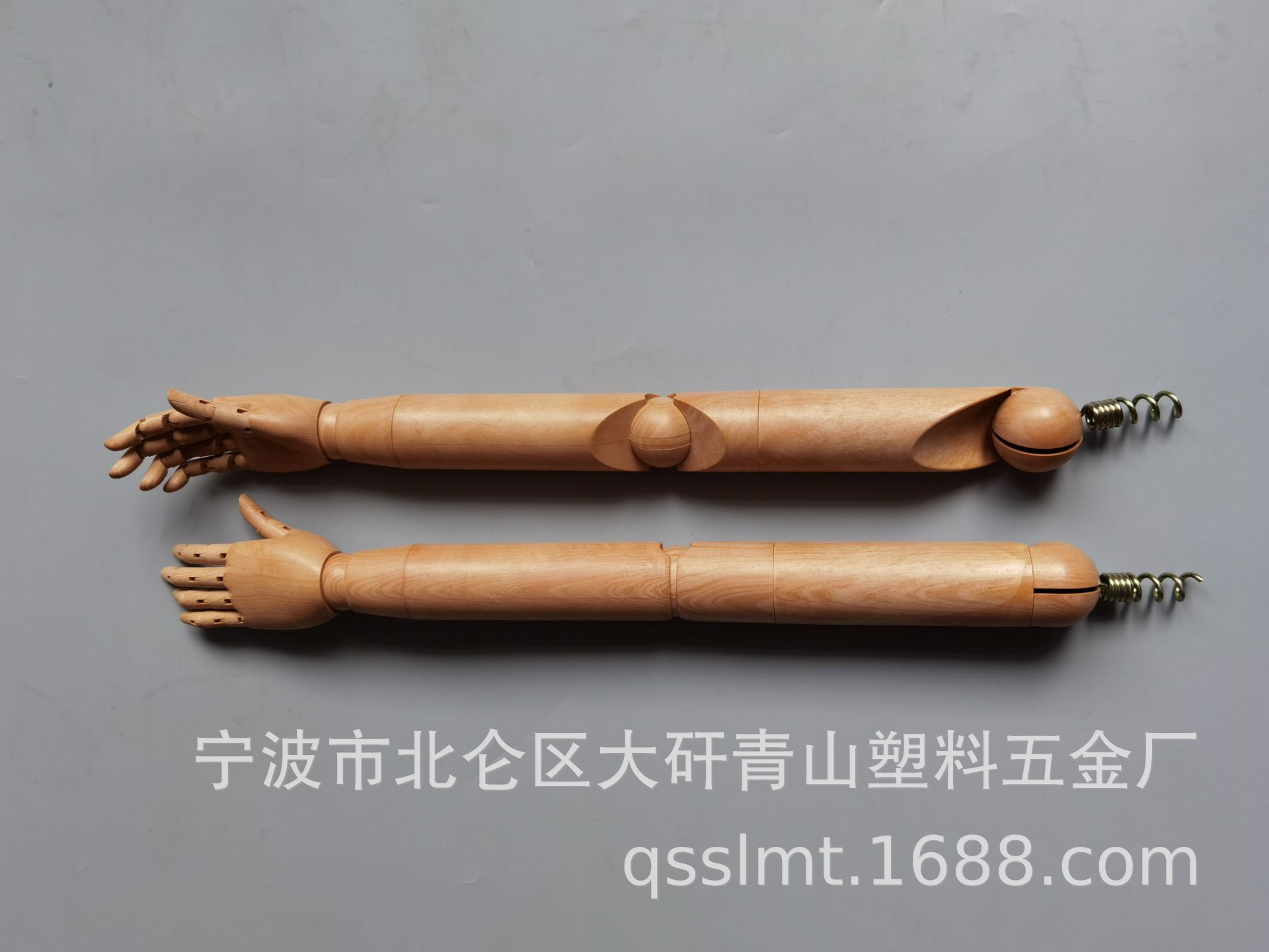 厂家直供服装模特手臂塑料模特塑料手关节活动手模仿木手模特道具