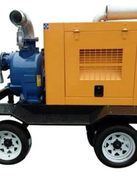 宣一移动泵车柴油机移动防汛泵车排涝泵车排污泵车抗焊泵车市政泵