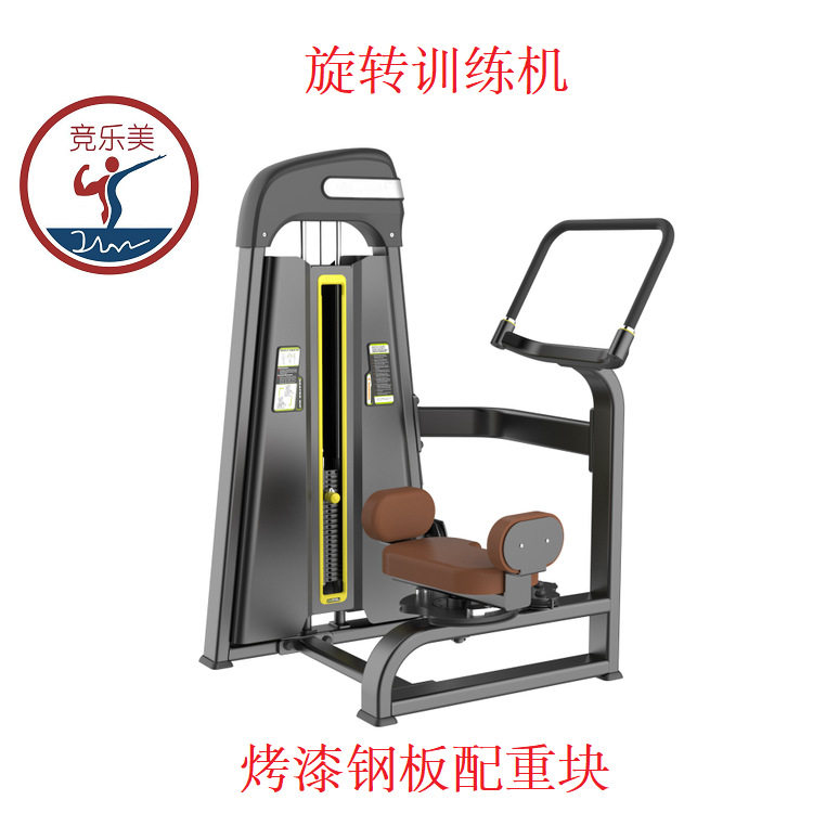 商用坐式转体扭腰机健身房专用