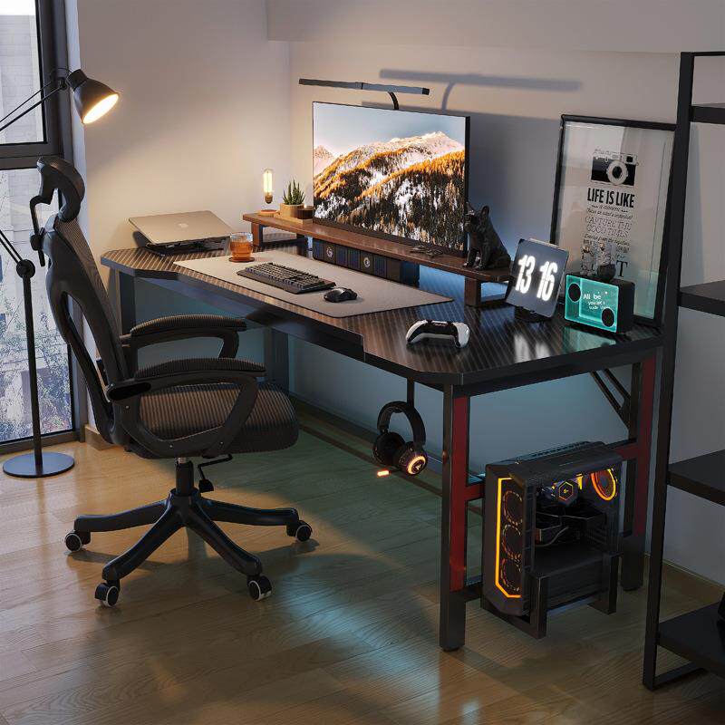 桌子电脑桌家用台式机电竞桌椅套装卧室学习书桌小型工作台办公桌