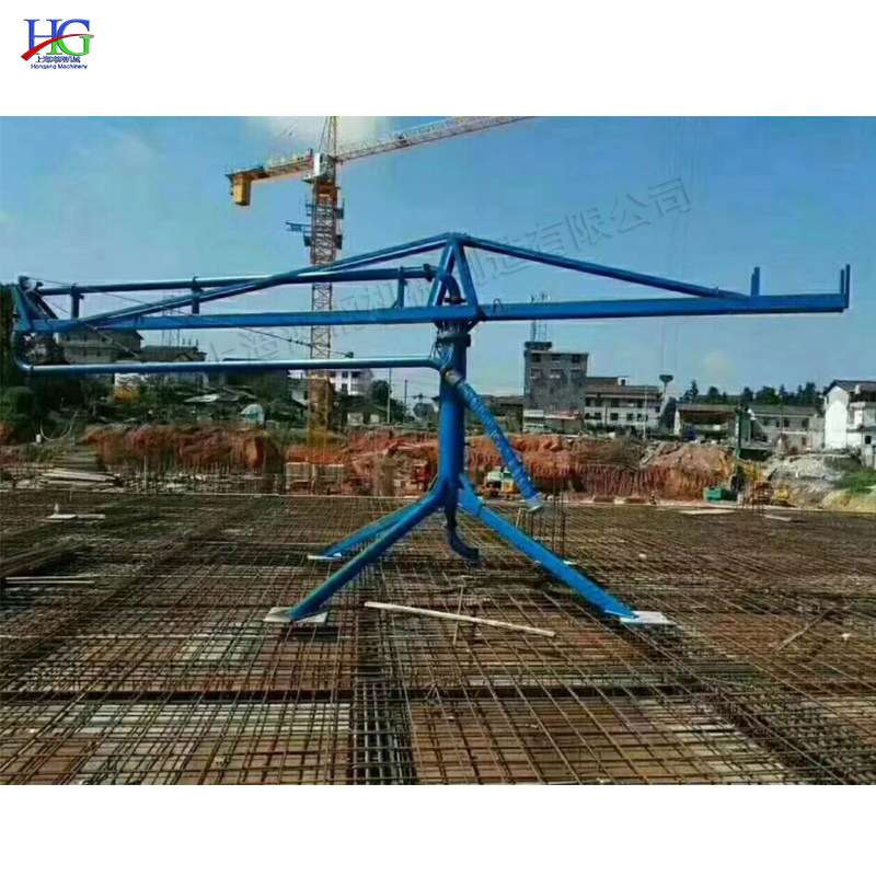 小型混凝土布料机 圆筒式墙体浇注布料设备 框架式输送机械设备