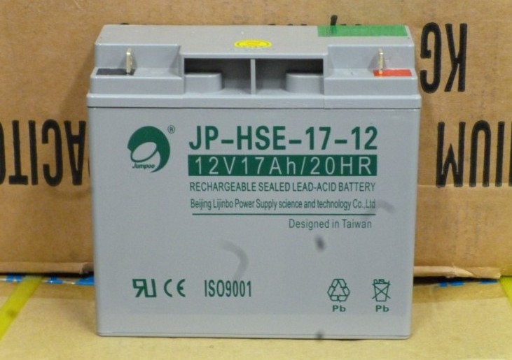 劲博12V17AH蓄电池JP-HSE-17-12/12V17Ah 劲博12V17AH免维护电池