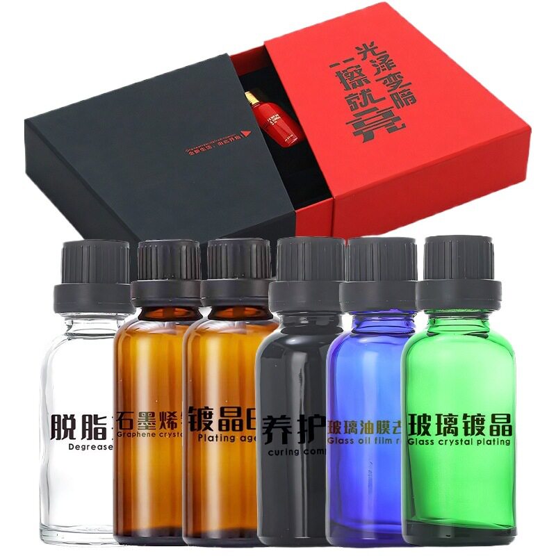 鸿鹏汽车石墨烯陶瓷镀晶涂层超流水镀晶镀膜防水涂层封釉养护车漆