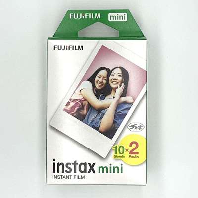 富士拍立得MINI12相纸MINI白边20张MINI40/90/EVO/7+/8/9/11/12