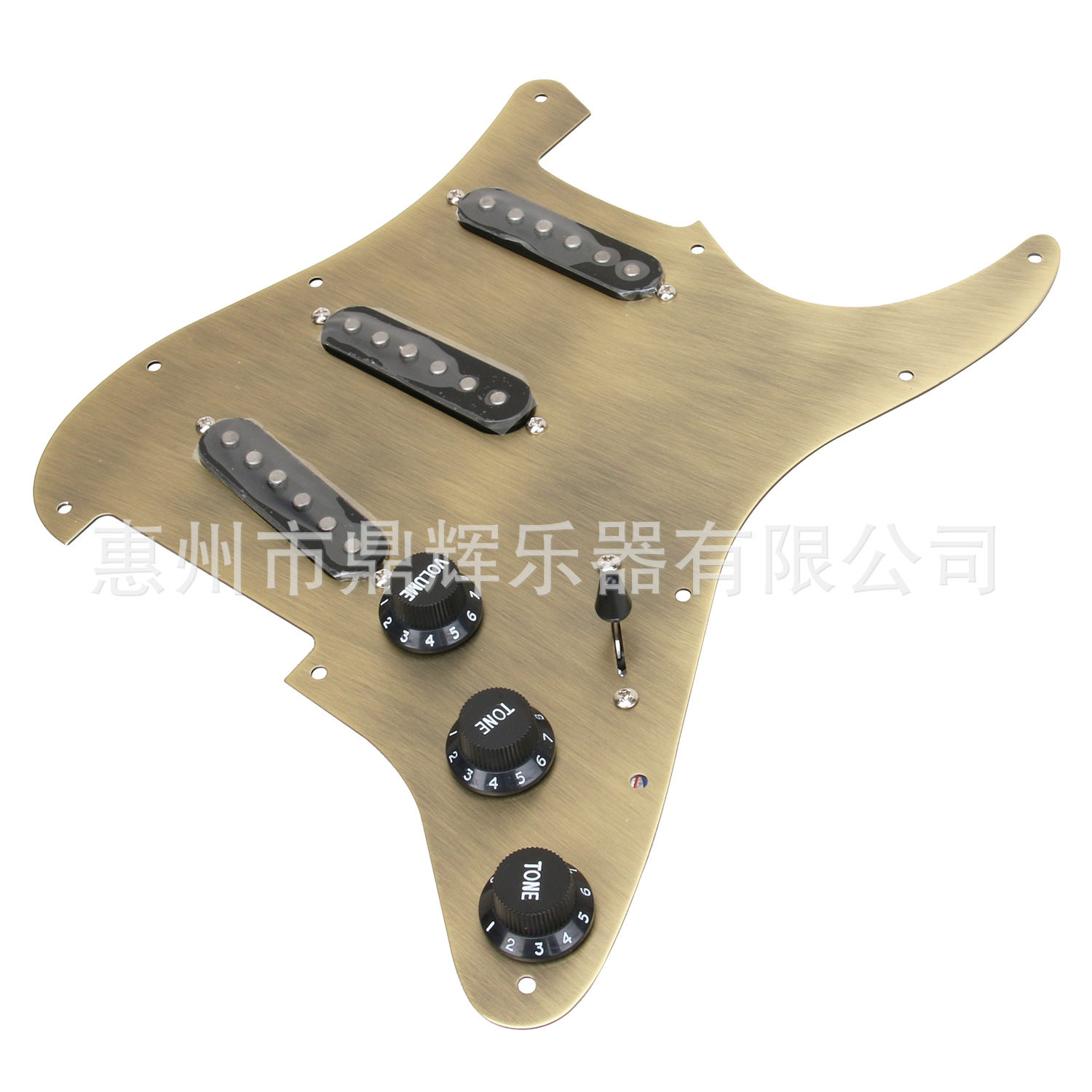 ST电吉他拾音器线路总成前盖板