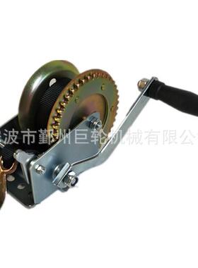 手摇绞盘钢丝绳绞车供应1800LBS和2000LBS织带手动绞盘