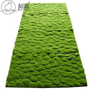 仿真苔藓草皮eva打底鼓包青苔地毯地垫室内造景装饰人造绿色草坪