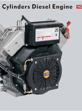 25kw2V105双缸风冷柴油发动机