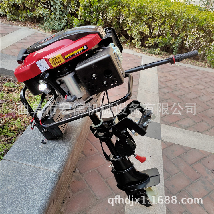 小型二冲程船外机渔船用汽油挂桨机 四冲程水下推进器