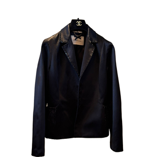 Blumarine蓝色情人意大利产真丝外套42码 624 中古二奢Vintage99新