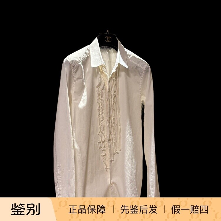 Neil Barrett意大利产衬衣XXS码中古二奢Vintage古着99新-1172