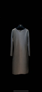 古着99新 中古二奢Vintage 546 akris瑞士产羊毛连衣裙40码 可议价