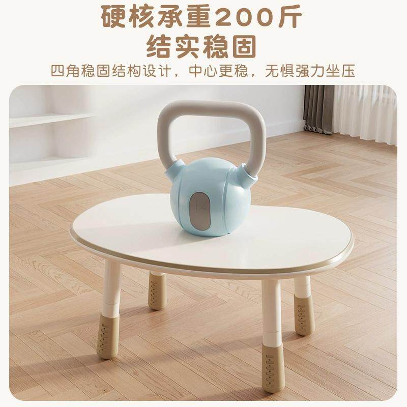 可升降宝宝玩具桌子学习早教桌儿童花生桌婴儿幼儿园专用小桌子