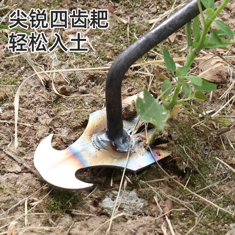 包邮除草神器拔草耙子连根锄头野菜铲子多功能除草工具园艺松土