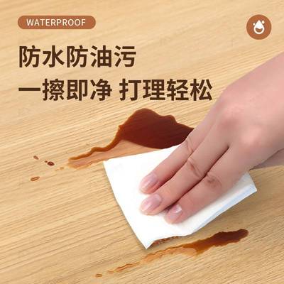 复古木纹铝箔贴纸自粘墙纸防水防潮衣柜桌子木门贴家具改色翻新贴