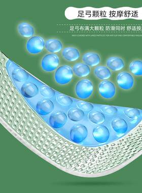圆点足弓垫成人儿童足弓支撑矫形垫GEL自粘颗粒按摩足心垫