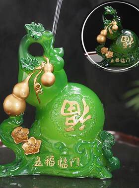 变色茶宠精品摆件五福临门茶盘茶具配件荔枝茶玩白菜植物茶宠物