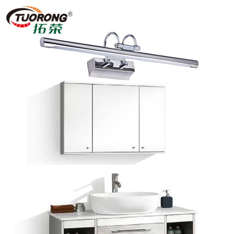 拓荣 不锈钢LED镜前灯化妆镜灯卫浴壁灯家居酒店工程现代简约灯饰